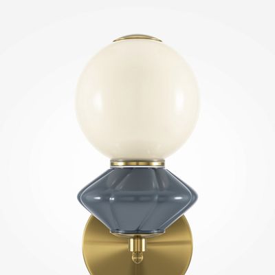 Настенный светильник (бра) Brosche 3000K 5Вт, MOD362WL-L5GR3K. TM Maytoni