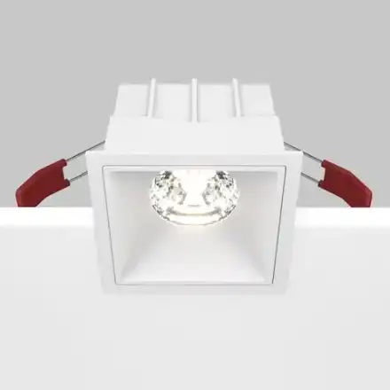 Встраиваемый светильник Альфа / Alfa LED 15 Вт 4000 К 36°, DL043-01-15W4K-SQ-W. TM Maytoni