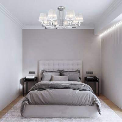 Умный потолочный светильник 60125/8 хром Smart