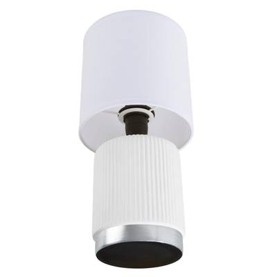 8178/1T COUNTY LN25 000 белый, керамика/текстиль Настольная лампа E14 1*40W 220V KAISA