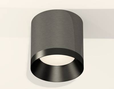 Комплект накладного светильника XS7403002 DCH/PBK черный хром/черный полированный MR16 GU5.3 (C7403, N7031)