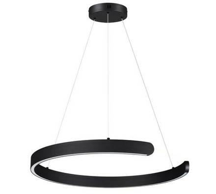 6534/43L LEDIO LN26 265 чёрный Светильник подвесной LED 43W 3000/4000/6000К 220V INDIE
