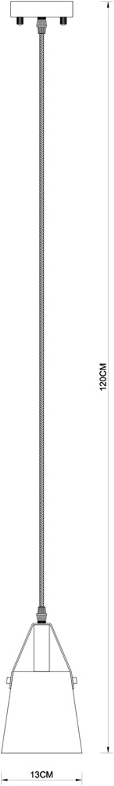 Подвесной светильник Arte Lamp THOMAS A7032SP-1WH, 1хE27