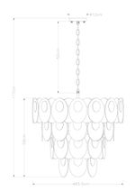 Подвесная люстра Arte Lamp ROSABELLA A4067LM-11CC, 11хE14