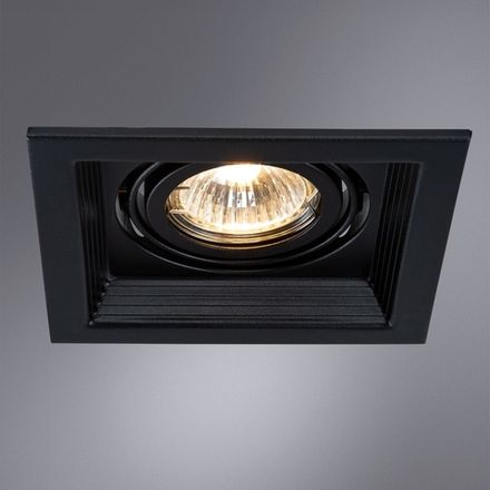 Точечный встраиваемый светильник Arte Lamp CANIS A6661PL-1BK, 1хGU10