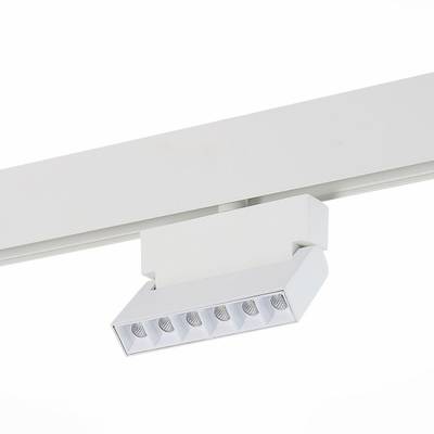ST362.536.06 Магнитный трековый светильник белый LED 1*6W 3000K 532Lm Ra&gt;80 36° IP20 L120xW22xH134 48V