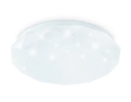 Потолочный светодиодный светильник FZ1018 WH белый 30W 6400K D380*55 (Без ПДУ)