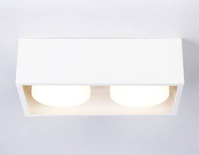 Светильник накладной TN70828/2 WH белый GX53/2 max 12W 200*100*60
