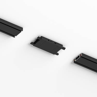 Flat Magnetic Четырёхсторонний соединитель для накладного шинопровода чёрный 85003/00