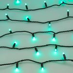 Светодиодная гирлянда ARD-STRING-CLASSIC-10000-BLACK-100LED-LIVE RGB-DMX (24V, 10W) (Ardecoled, IP65)
