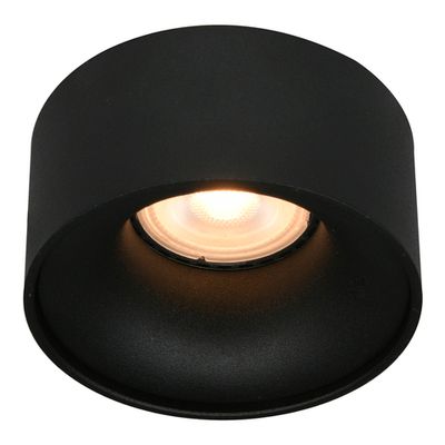 ST260.408.01 Св-к встр. Черный GU10 1*50W IP20 D85xH104 220V Без ламп