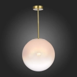 SL1190.212.01 Светильник потолочный ST-Luce Золотистый/Прозрачно-белый E27 1*60W
