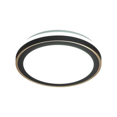 7620/DL PALE SN 046 Светильник пластик/белый/черный/медный LED 48Вт c ДУ 3000-4200-6300К D390 IP43 пульт ДУ AKUNA