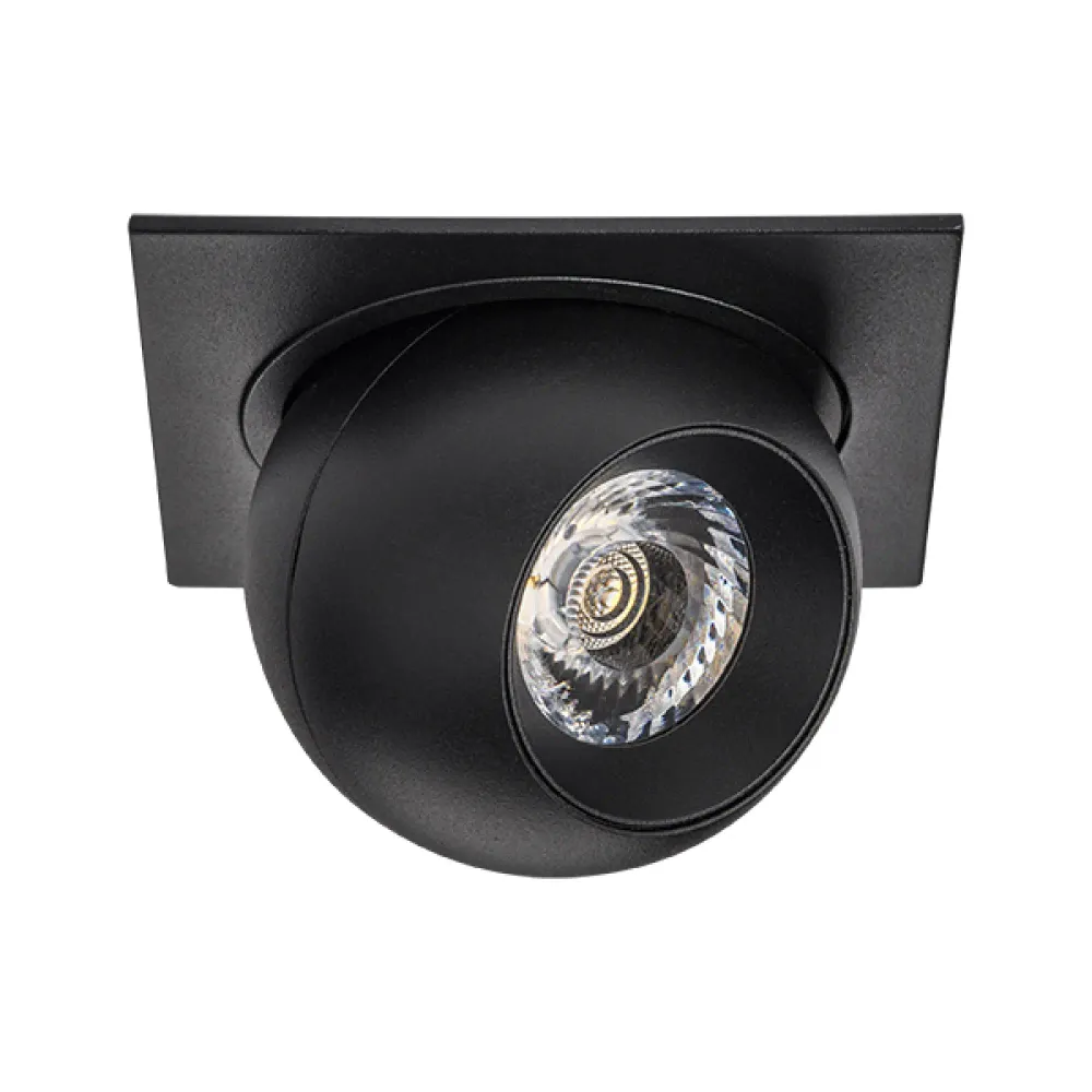 i51774 Светильник INTERO LED 9W 850LM 24G ЧЕРНЫЙ 4000K (217517+217074)