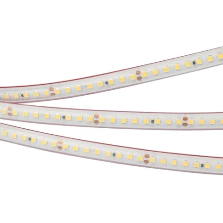 Лента RTW 2-5000PS 24V Warm2700 2x (2835, 160 LED/m, LUX) (Arlight, 12 Вт/м, IP67)