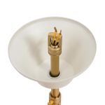 8374/3 CLASSI LN латунь/белый/прозрачный, металл/текстиль/хрусталь Люстра подвесная E27 3*60W 220V MITRIM