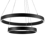 748117 Люстра SATURNO LED 60W 4400LM 70G ЧЕРНЫЙ 3000-6000K Lightstar