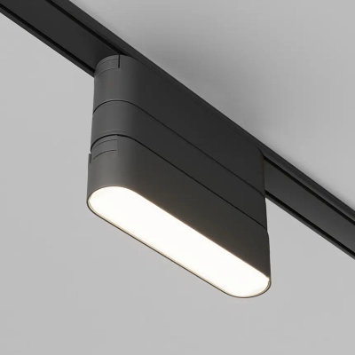 Адаптер к трековому светильнику Radity L115mm черный, TRA084FC-11SB. TM Maytoni