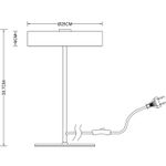 Декоративная настольная лампа Arte Lamp ELNATH A5038LT-3WH, 3хG9