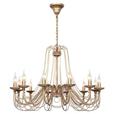 Подвесная люстра Chateau 2163-12P, 12*E14*40W. ТМ F-Promo