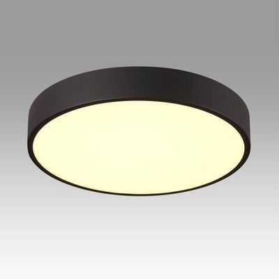 7756/48L MITRA LED SN 097 Светильник металл/акрил/черный LED 40Вт+8Вт(подсветка) 3000K D500 IP20 QUASAR