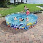 Бассейн круглый ненадувной 244*46 см, 2074 л, Fill 'N Fun Odyssey 55031 Bestway