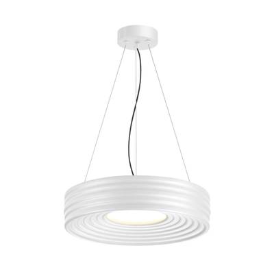 7704/40L AVRA LED SN 20 Светильник металл/пластик/белый LED 40Вт 4000K D470 IP20 MACARON