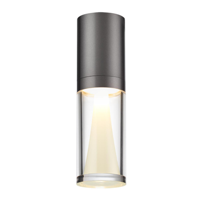 7143/4CL HIGHTECH ODL26 513 светильник темный никель/акрилл/металл IP20 LED 4W 280Лм 3000K 180° 220V DEFANCE