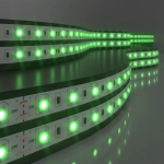 Светодиодная лента Лента светодиодная 24V 14,4W 60Led 5050 IP20 зелёный, 5м