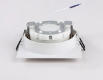 Светильник встраиваемый поворотный точечный TN51916 WH/GD белый/золото GX53 max 12W 115*115*23