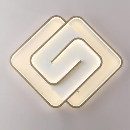 8019/75CL LEDIO LN25 шампань/белый металл/акрилл Потолочный светильник LED 75W 220V 3000-6000K TWIST
