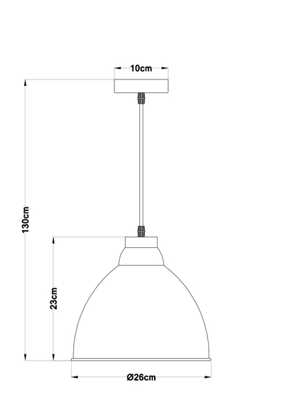 Подвесной светильник Arte Lamp BRACCIO A2055SP-1BK, 1хE27