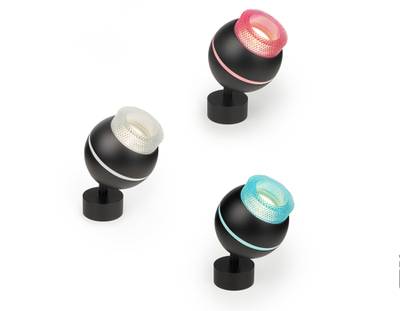 Насадка передняя N7193 PI розовый D70*H30mm Out25mm MR16 (для корпуса светильника)