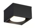 Светильник накладной TN70827 BK черный GX53 max 12W 100*100*60