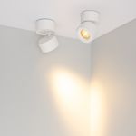 Светильник SP-POINT-SURFACE-R85-12W Warm3200-MIX (WH, 36 deg, 230V) (Arlight, IP20 Металл, 5 лет)