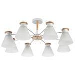 Потолочная люстра Arte Lamp TYLER A1031PL-8WH, 8хE27