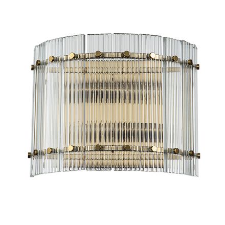 Настенный светильник Indigo 12024/2W Brass, 2хE14