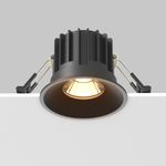 Встраиваемый светильник Round 2700K 12Вт 60° IP 20, DL058-12W2.7K-B. TM Maytoni