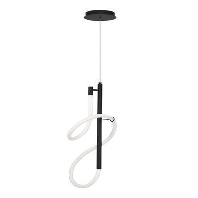 SL6102.403.16 Светильник подвесной ST-Luce Черный/Белый LED 1*16W 3000K