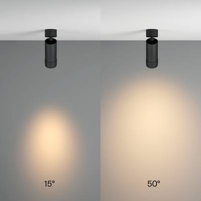 Потолочный светильник Focus Zoom 3000K 1x12W 15°-50°, C055CL-L12W3K-Z-B. TM Maytoni