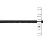 Магнитный трековый светильник Arte Lamp OPTIMA A7287PL-1BK, LED