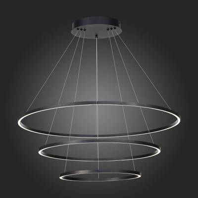 ST605.443.114 Светильник подвесной ST-Luce Черный/Белый LED 1*114W 4000K