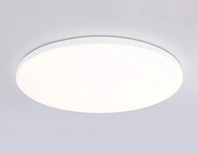 Потолочный светодиодный светильник с Wi-Fi Яндекс Алисой/Tuya/Smart Home/Alexa FZ2002 WH белый IP54 25W 3000K-6500K+RGB D370*55 (ПДУ ИК)