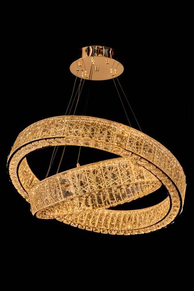 Люстра подвесная Ravissement Gold FL1057-14P, LED