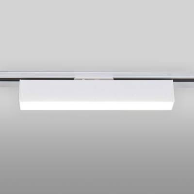 Basic System Трековый светильник 10W 4200K X-Line белый матовый однофазный LTB53