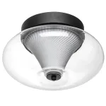 612017 Люстра PALERMO 8W LED 350LM G ЧЕРНЫЙ/ПРОЗРАЧНЫЙ 3000K Lightstar