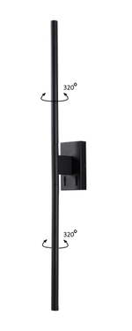 Бра Crystal Lux LARGO AP12W BLACK 0780/412