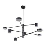 Потолочная люстра Ducan 3094-8P, 4*LED*5W + 4*LED*7W, 1952LM, 4000K. ТМ F-Promo