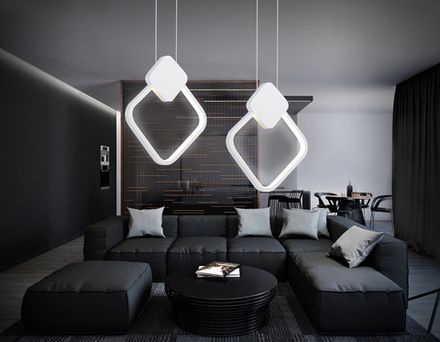 Светильник светодиодный подвесной FL5255 WH белый 11W 4200K 252*20*1200 (без ПДУ)