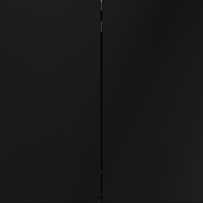 VLS020608 Выключатель с самовозвратом встраиваемый VOLTUM S70 двухклавишный 10А, (черный матовый) (ТМ Maytoni)